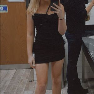 garage black mini dress!